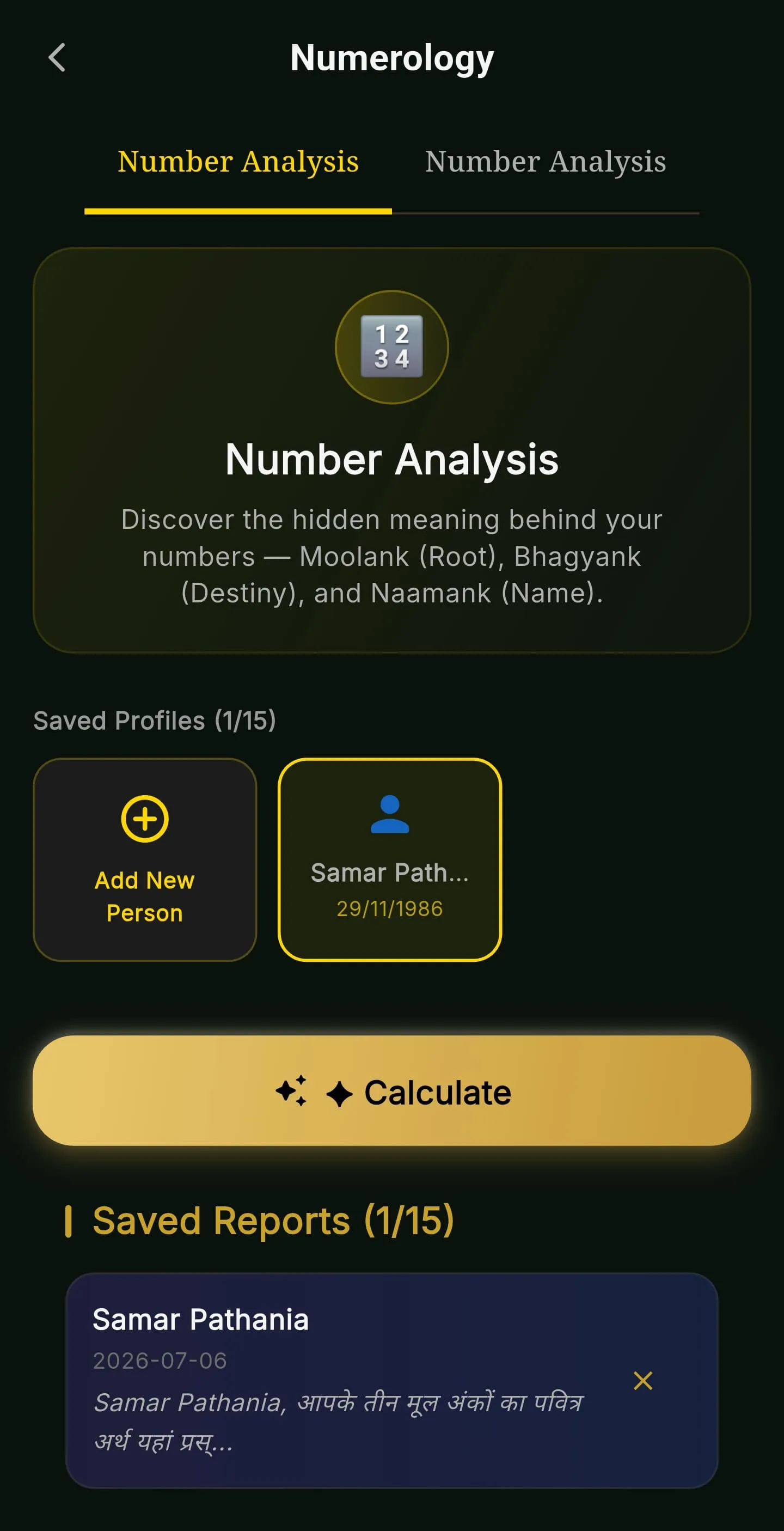 Numerology