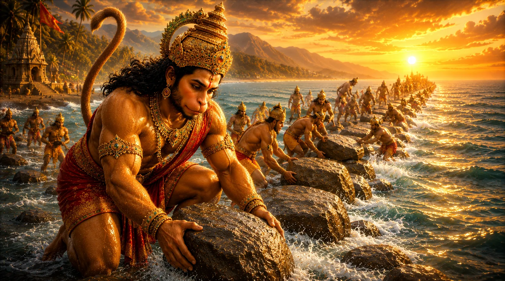 Building the Ram Setu